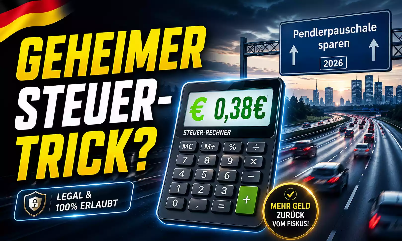 Pendler Pauschale Rechner